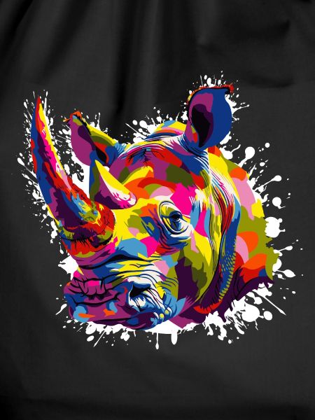 Rhino Pop Art Animal