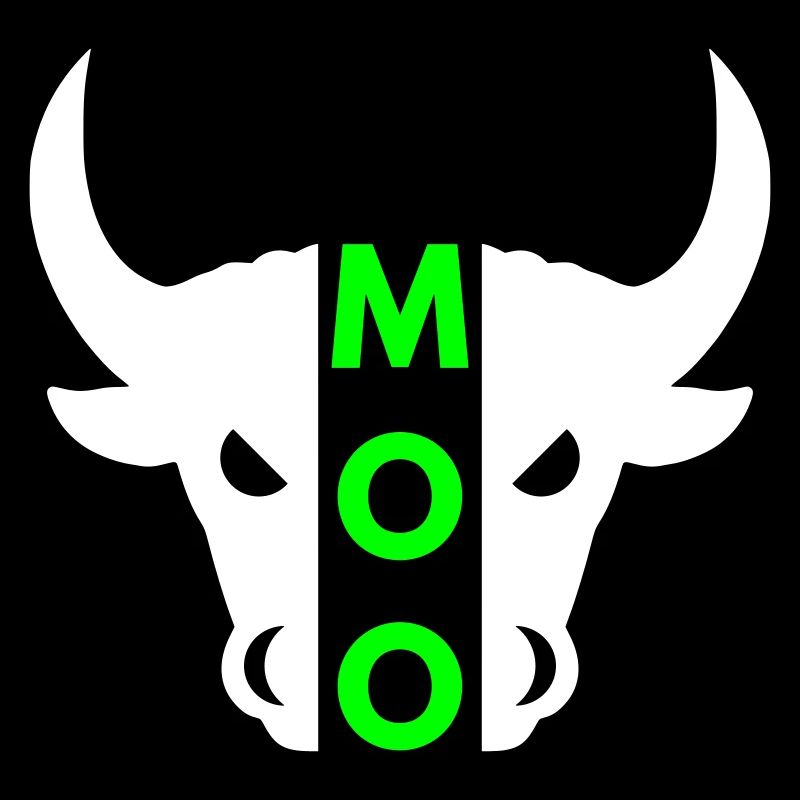 Moo (Hälfte Kopf Stier)