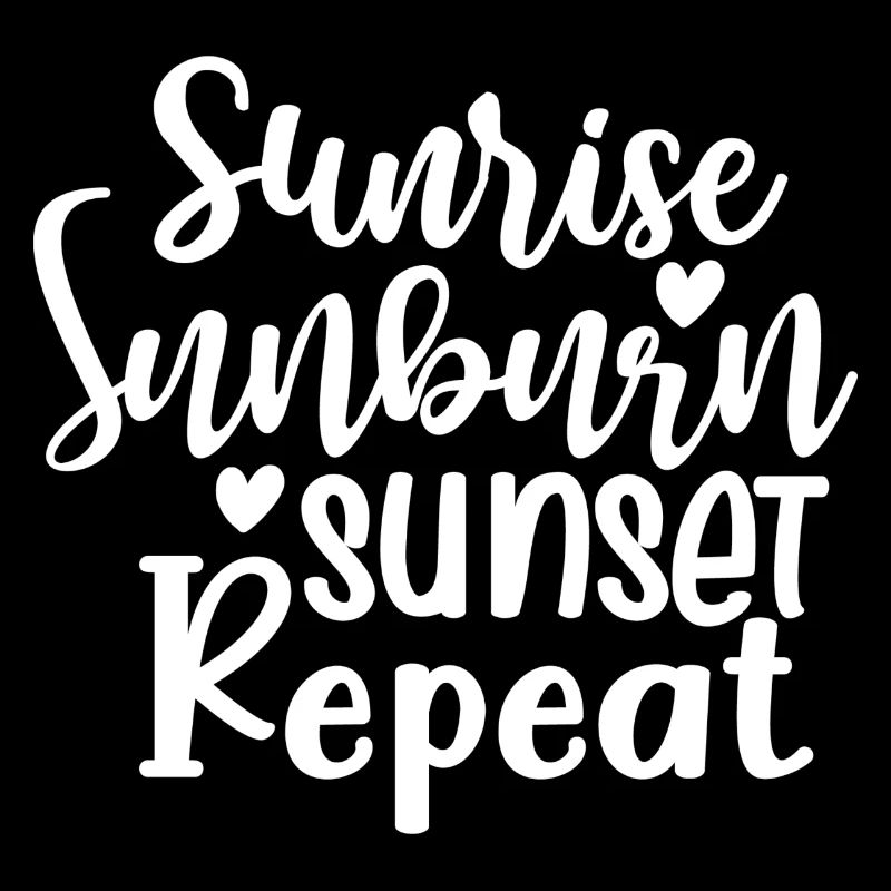 lever du soleil, coup de soleil, coucher de soleil, répétition