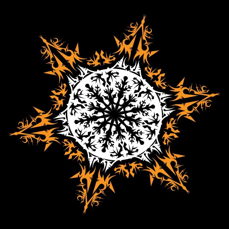 xmas snow crystal snowflake icon icon logo