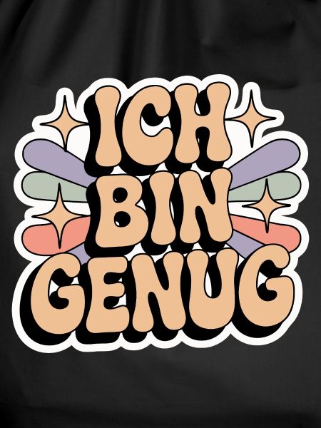 Ich bin genug – Retro Statement