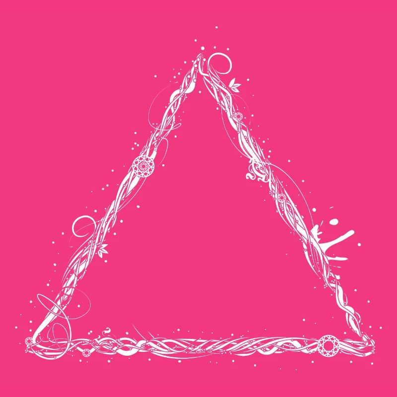 triangle blanc