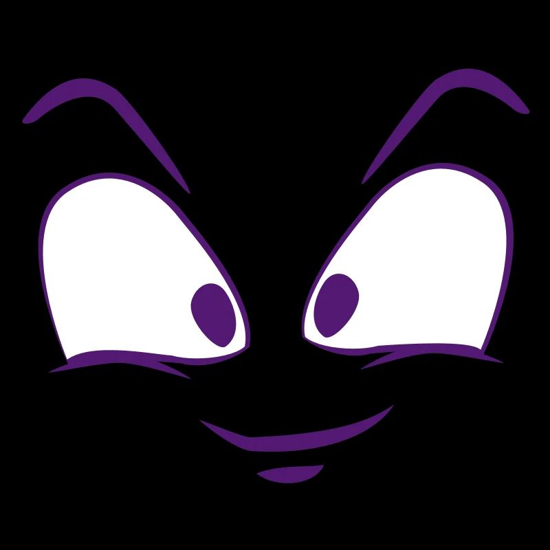 le visage drôles