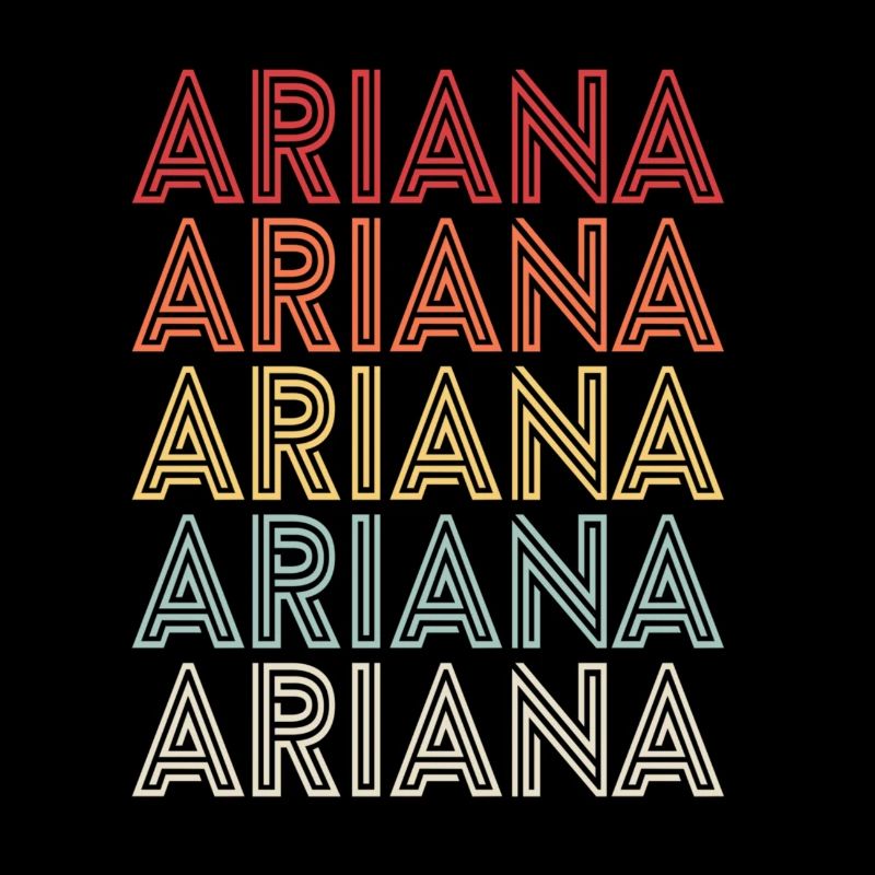 Ariana nom Ariana Retro