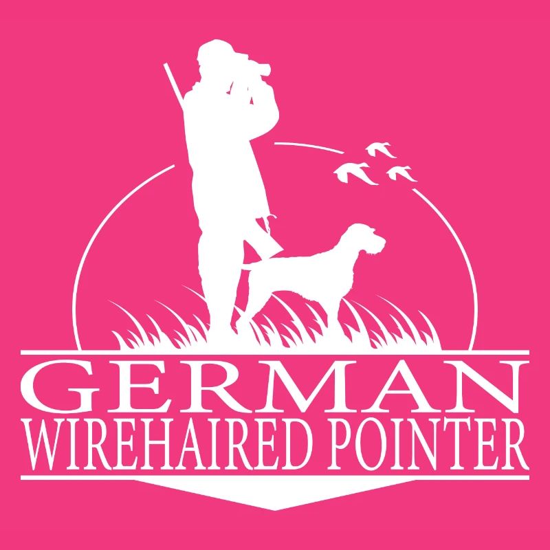 GERMAN WIREHAIRED POINTER Jagdhunde Jäger Wilsigns