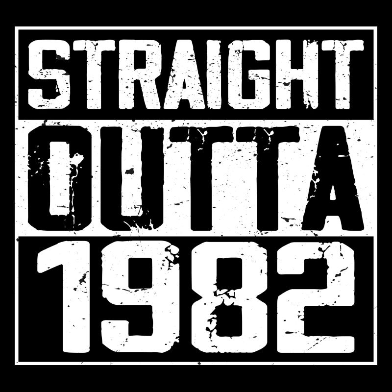 Straight Outta 1982 Retro 1982 Anniversary Gift