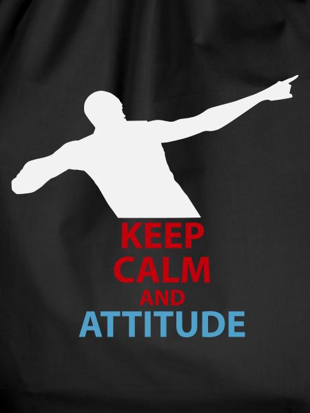 Calm and Attitude Silhouette