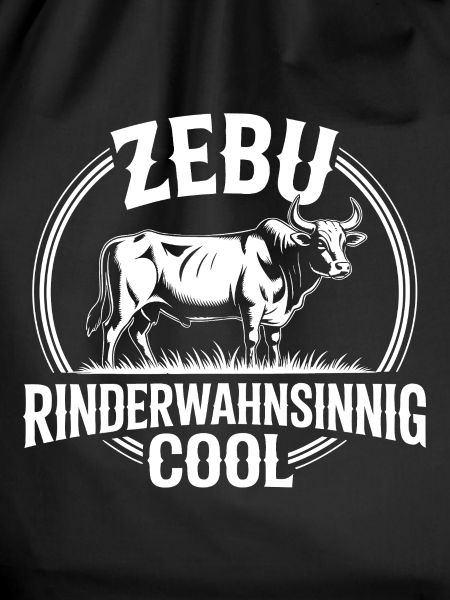 Zebu Mad Cow Cool Badge