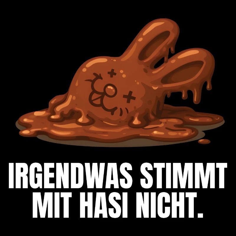 Bunny Easter Chocolate Bunny Funny