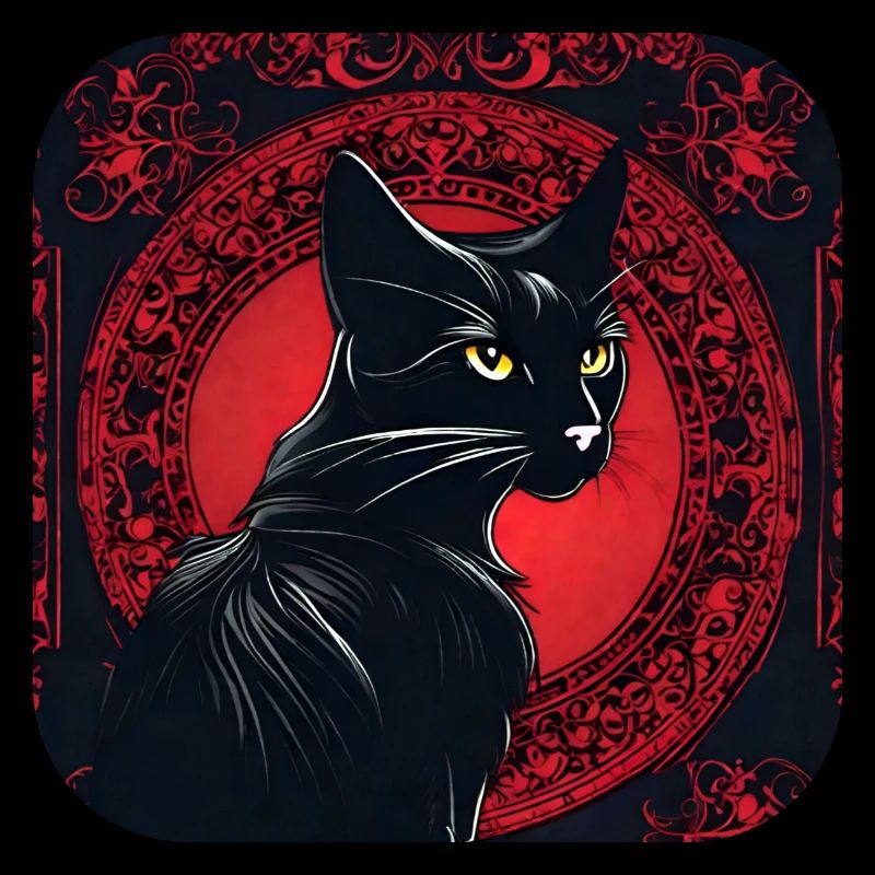 Mystical Black Cat