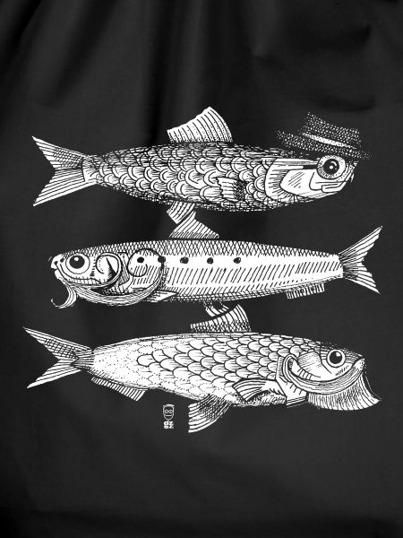 3 Fish - White