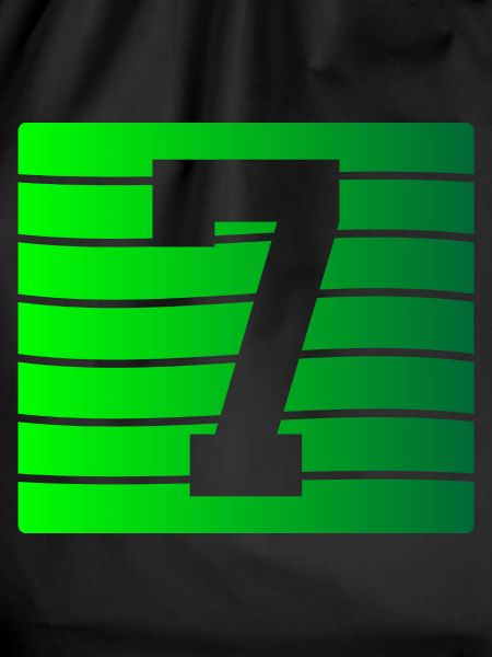 Green Stripe-7 Contrast Design