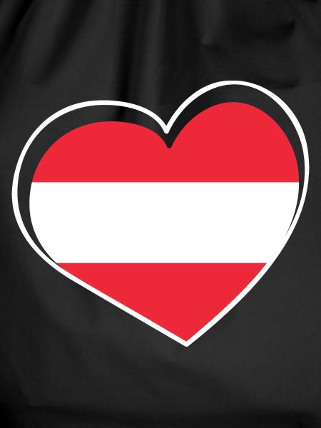 Österreich Flaggenherz