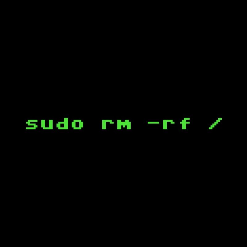 Sudo rm rf Linux Programmieren