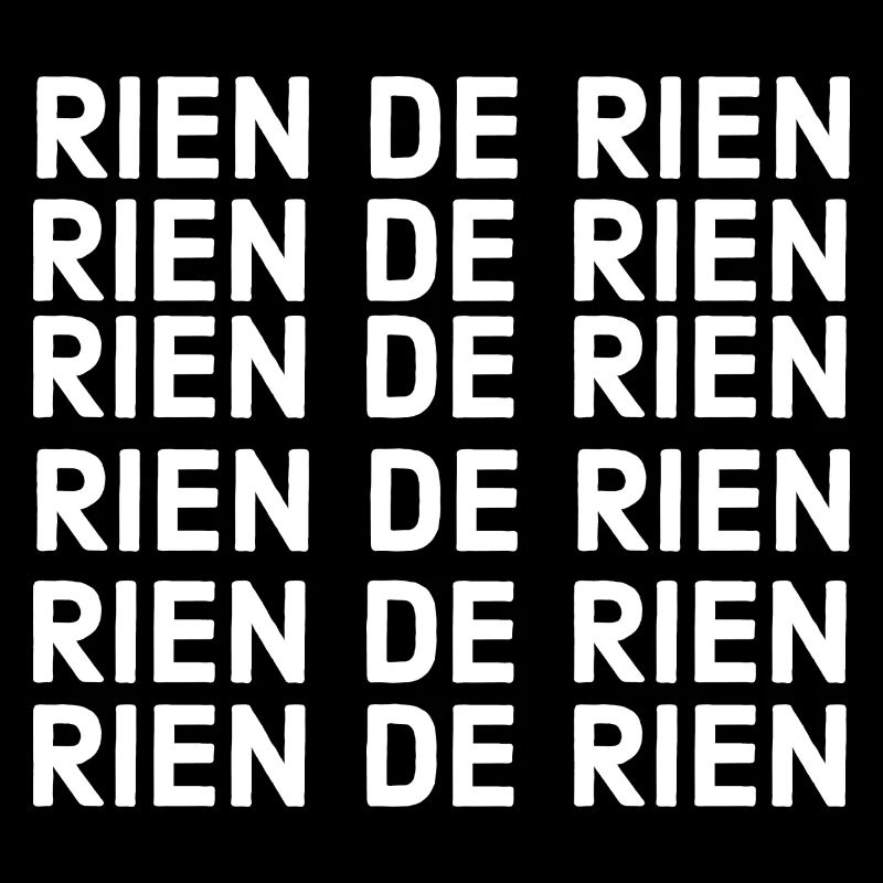 rien de rien