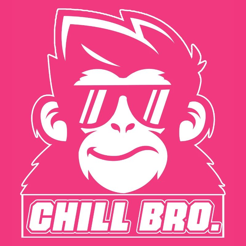 Chill Bro - Cooler Affe mit Sonnebrille Geschenkid