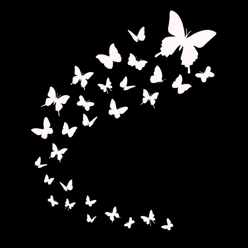 Fliegende Schmetterlinge