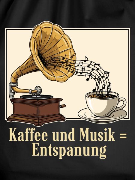 Coffee and music = relaxation