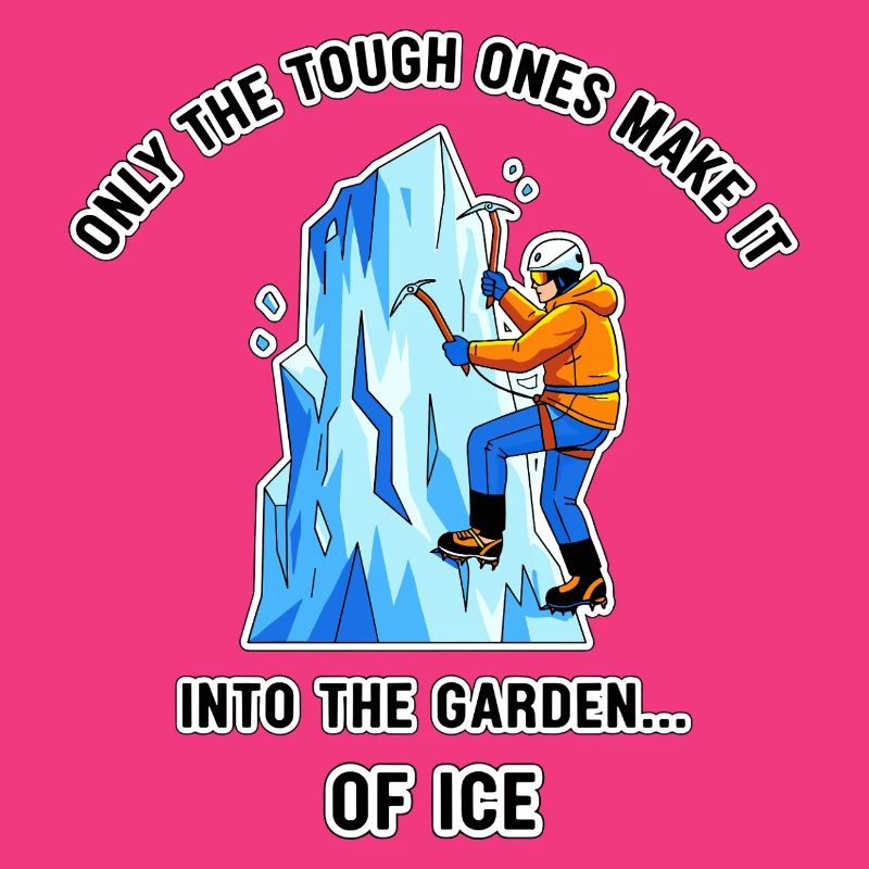 Garten aus Eis