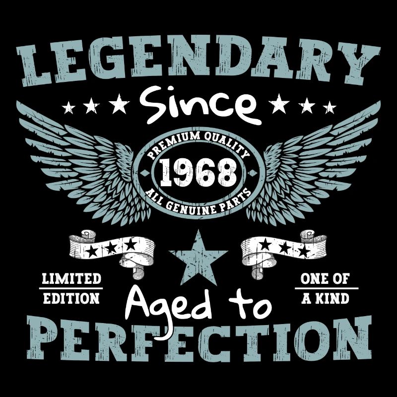 Legendary since 1968 54th birthday gift
