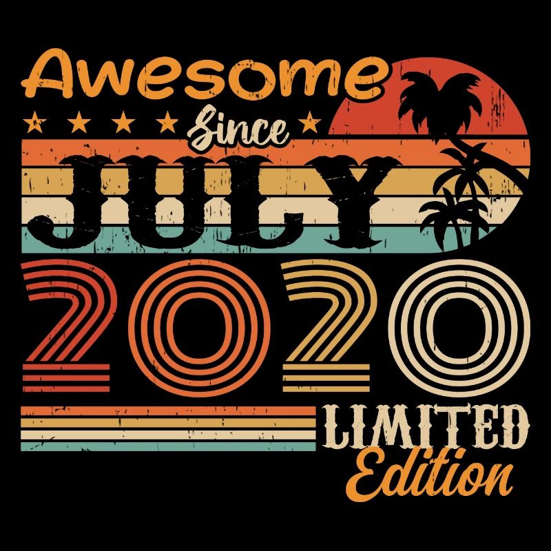 Juli 2020 Juli Geburtstagsgeschenk Juli 2020