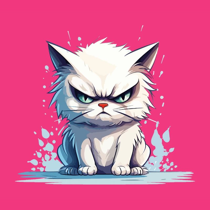 cat grumpy grumpy grumpy meow funny