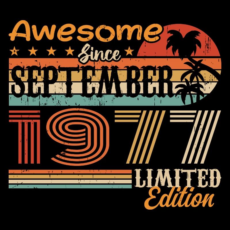 September 1977 - Birthday 1977 September