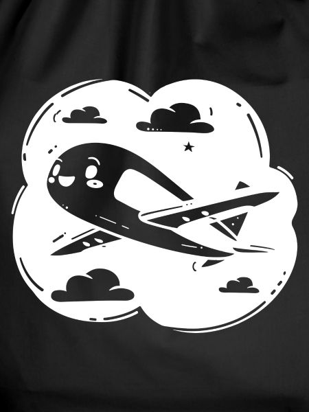 Propellerflugzeug Zeichnung