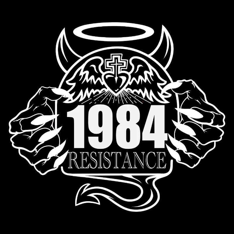 1984 Resistance – Rebel Against Control Design 2