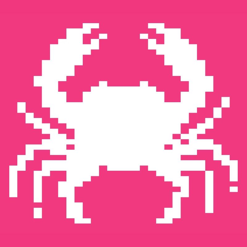 Pixel crab design