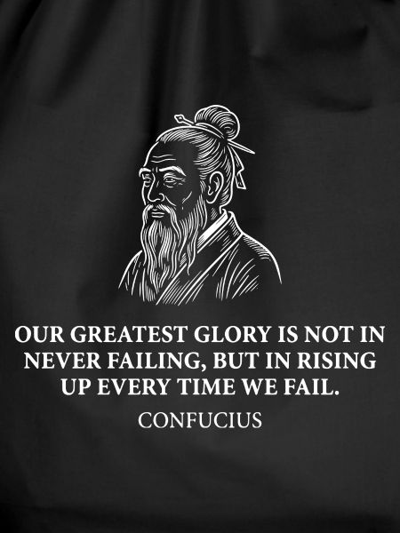 Confucius Wisdom Portrait Tee