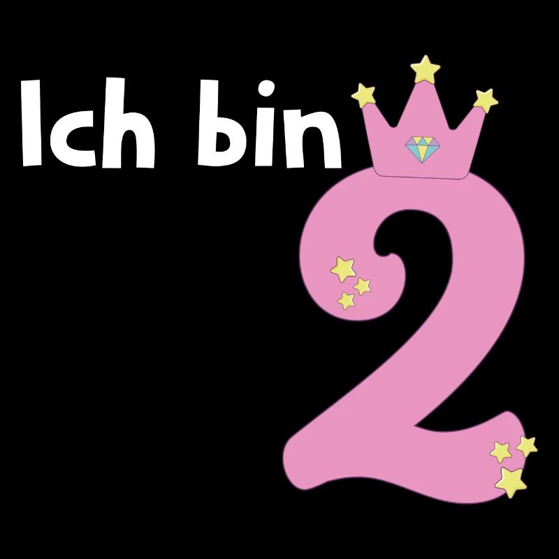 Ich bin schon 2 Mädchen 2 Jahre alt