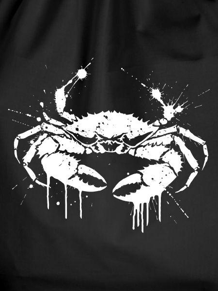 Crab Splash Grunge White