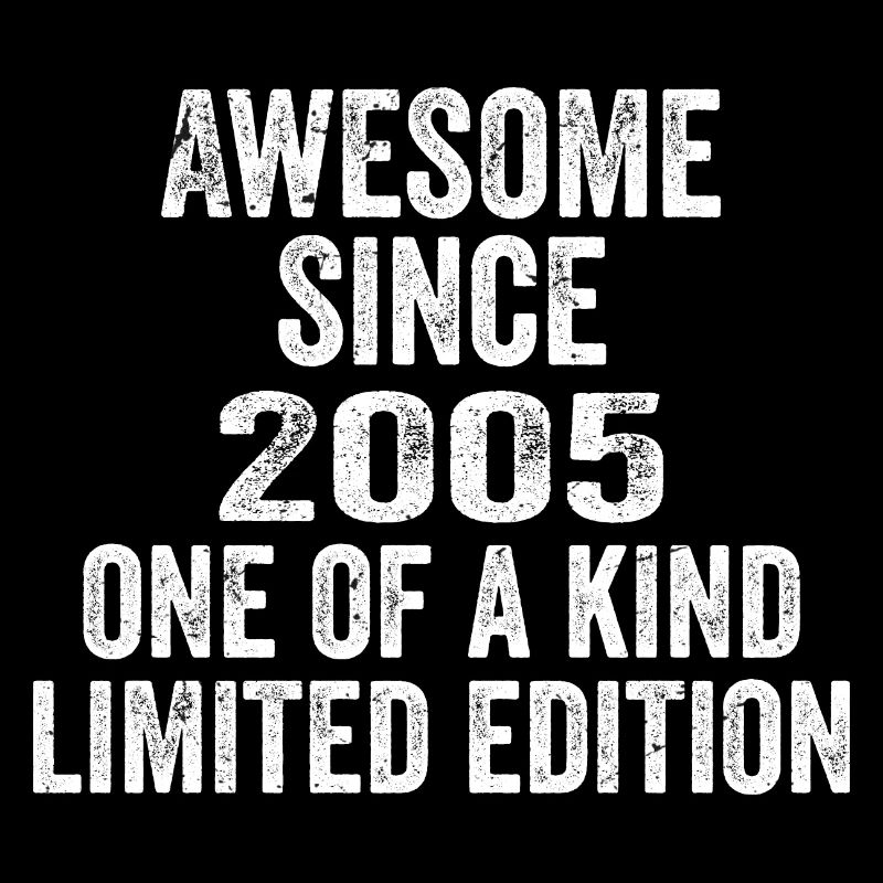 Awesome Since 2005 One Of A Kind 2005 Gift