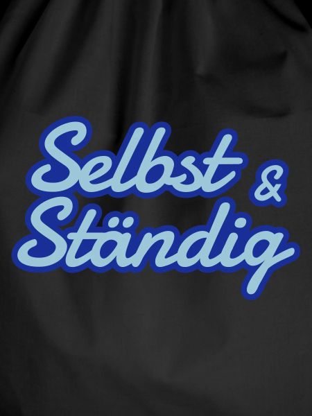 Selbstständig - selbst und ständig
