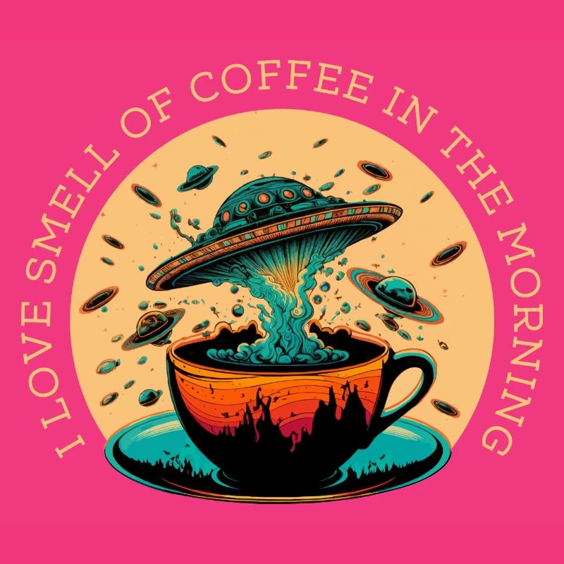J’aime l’odeur du café le matin