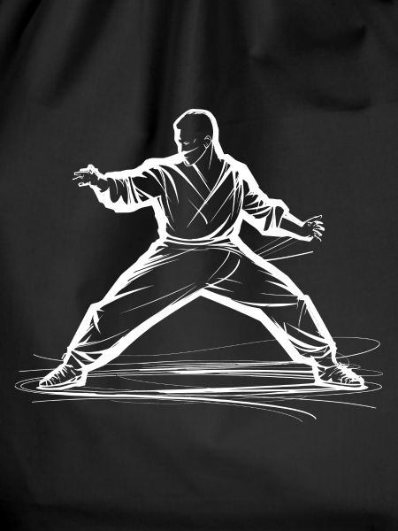 Karateka Drawing