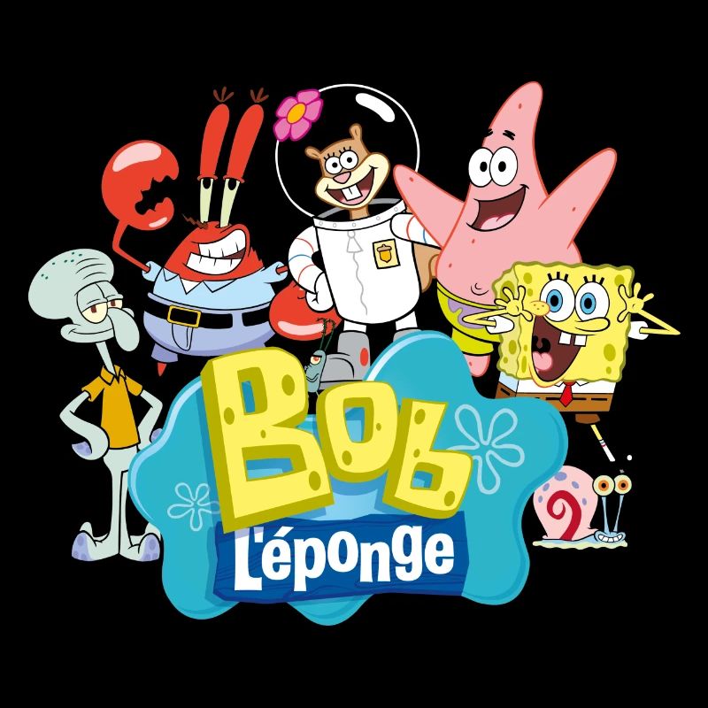 Bob l'Éponge Spongebob Patrick Sandy Krabs Carlo