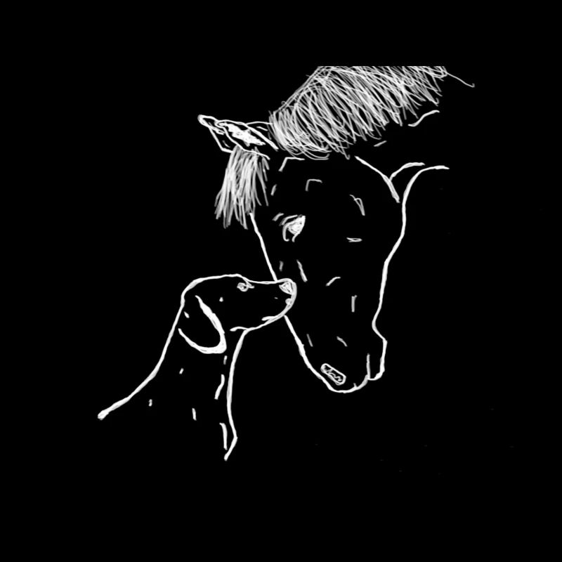 Cheval et chien