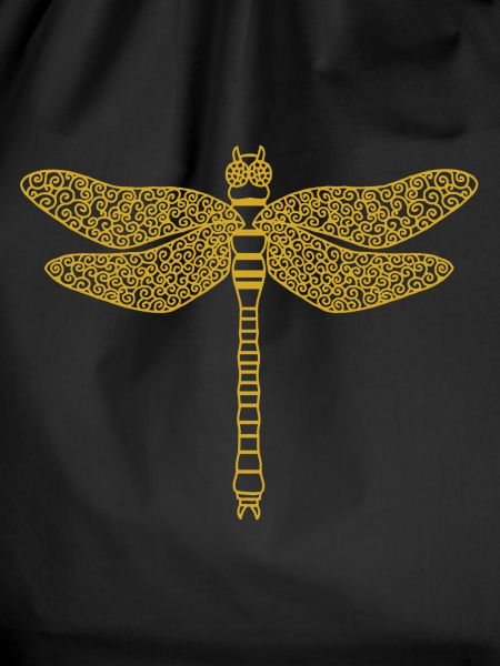 Gold dragonfly