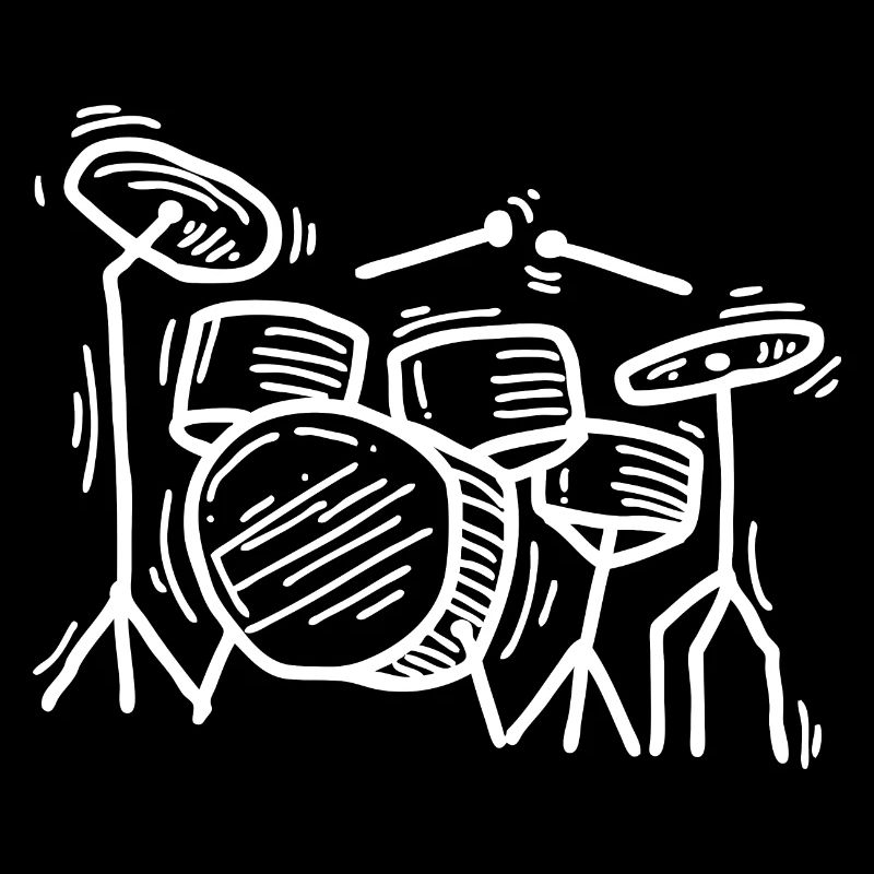 Batterie Drummer