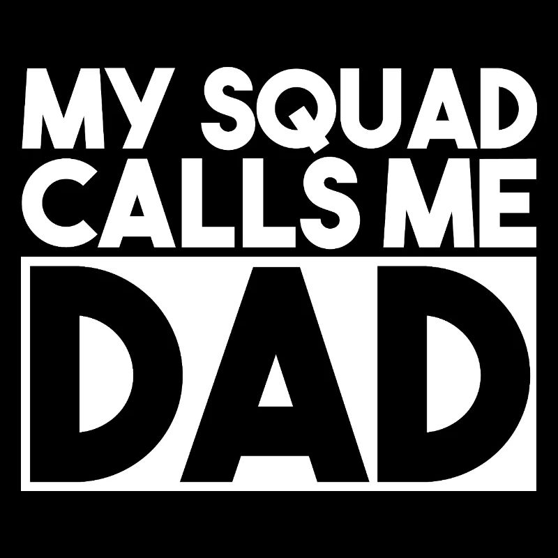 Daddy Squad Fathers Day Gift for Dad Papa Lover