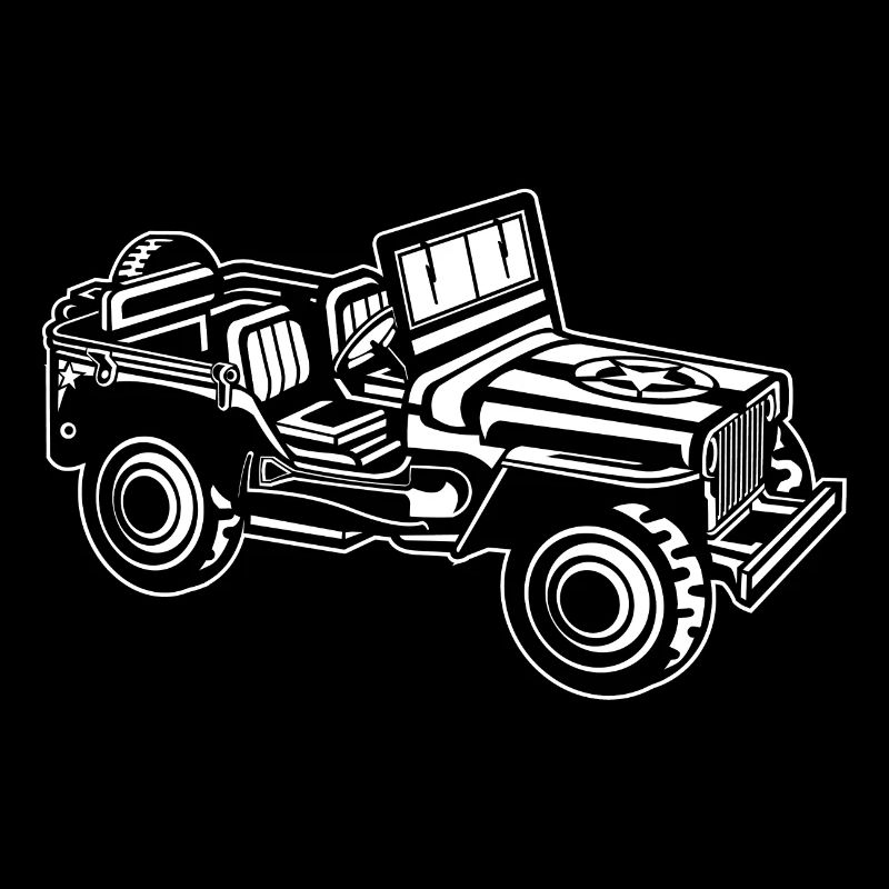 SUV / Jeep SUV 01_schwarz blanc