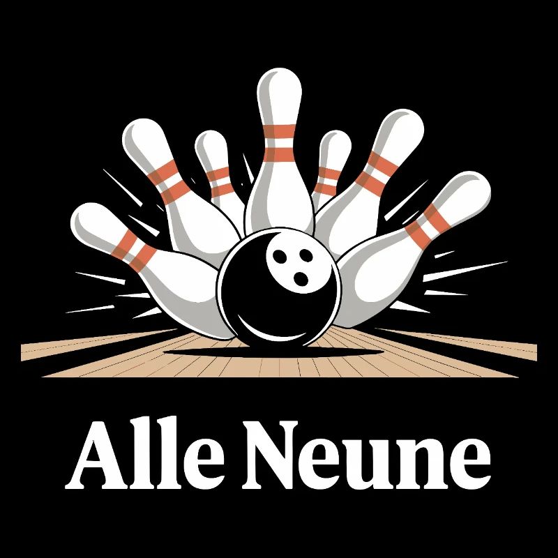 Alle Neune Bowling Spaß