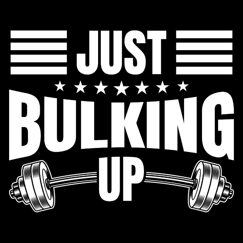 Powerlifting Bodybuilder Just Bulking Up Gym
