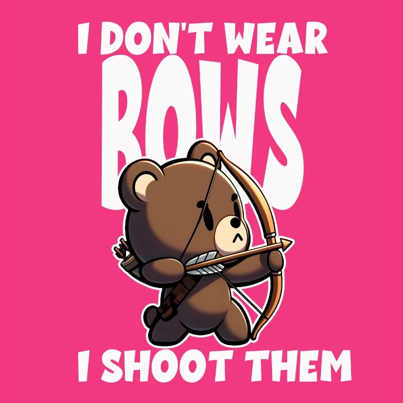 I don't use bows, I shoot them