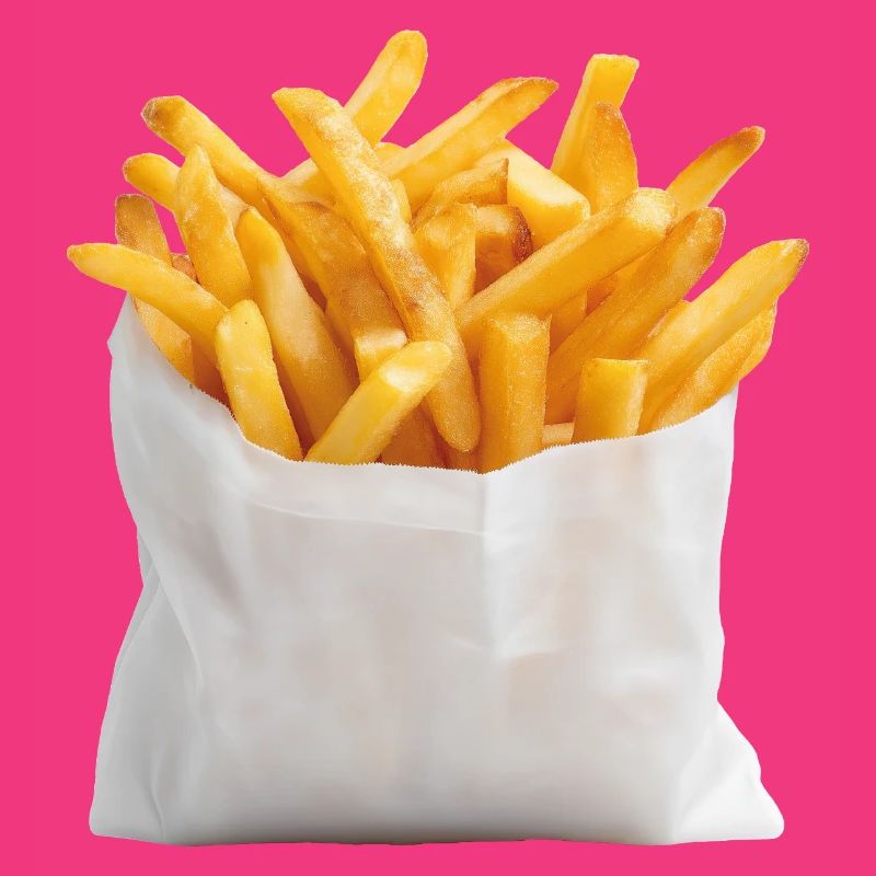 Frites Sac de restauration rapide