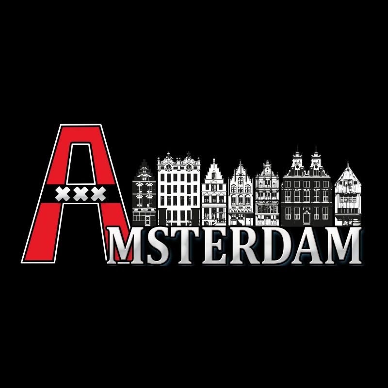 Amsterdam with a large A