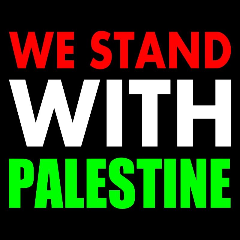 We stand with palestine