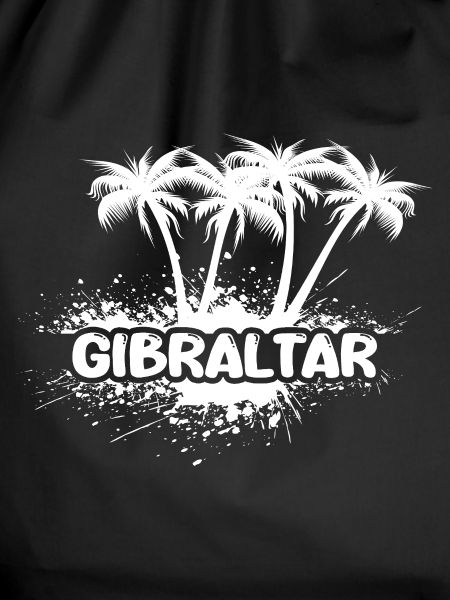 Gibraltar Palm Trees Splash Logo